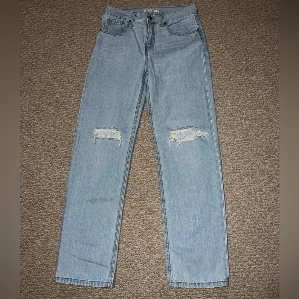 Levi’s Women Low Pro Straight Jeans - Picture 6 of 11